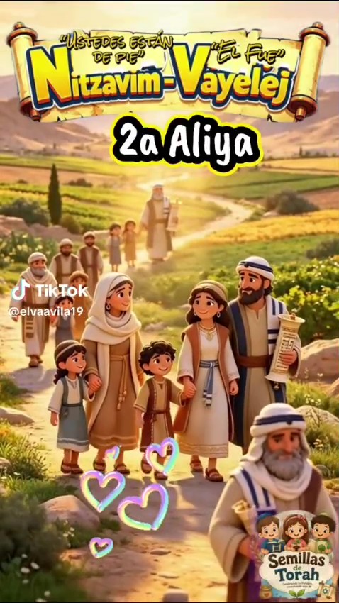 Aliyá 2° Nitzavim-Vayelej